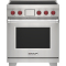 Wolf Professional Induction Range 30-Inch in Stainless Steel