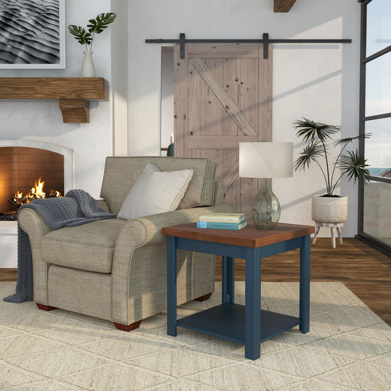 Legends Furniture - NT4110.BWK - Side & End Tables