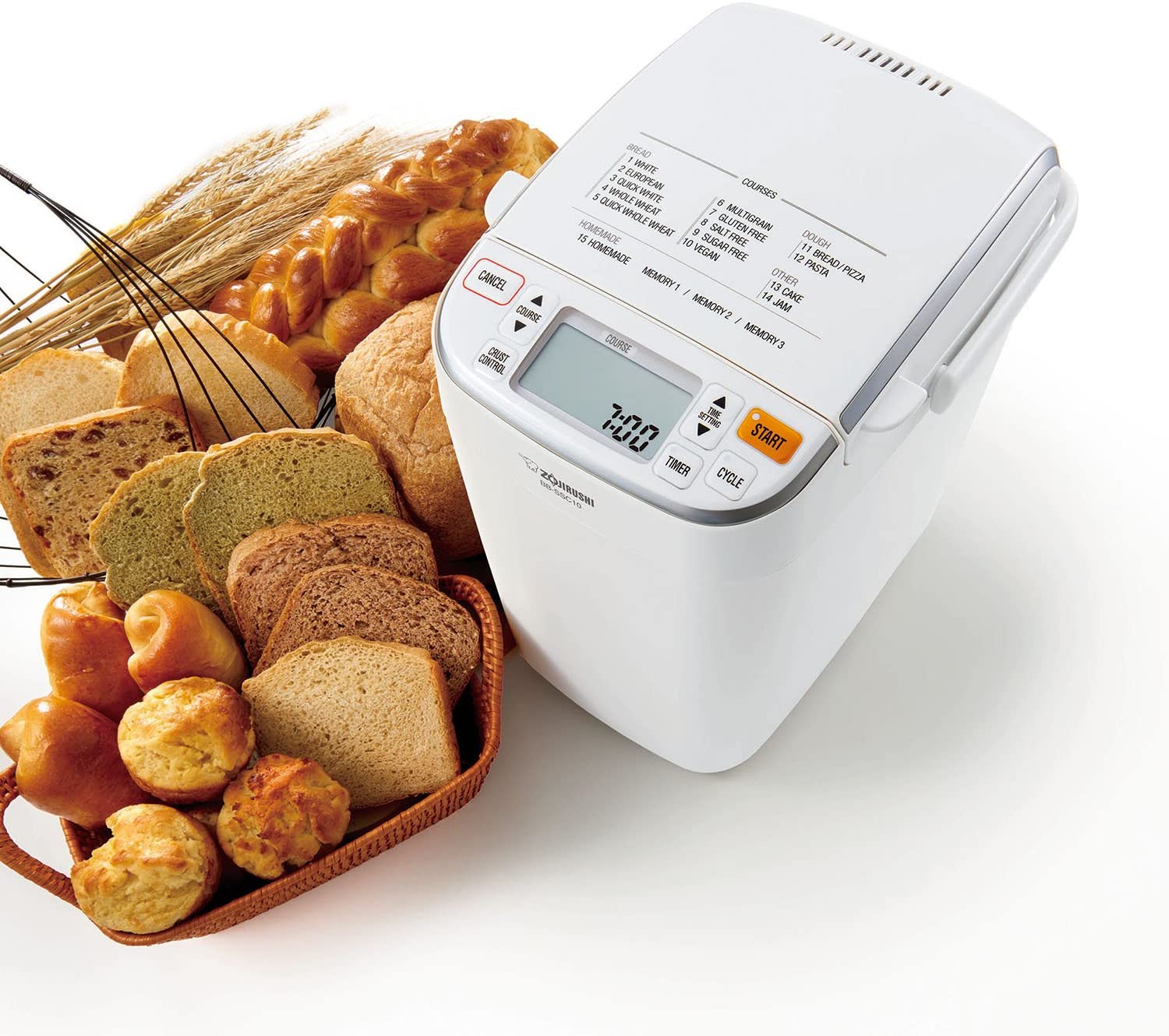 Zojirushi - BB-SSC10WZ - Bread Machines