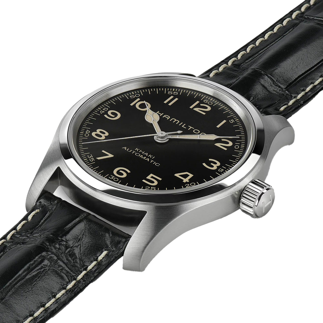 Hamilton Watch laying flat