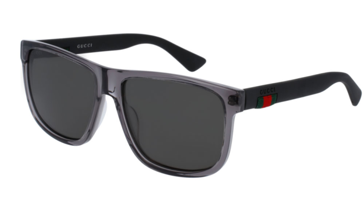 BRAND NEW polarized GUCCI GG0010S Havana brown w grey lens. Gucci GG0010S-003 Havana Brown Grey Sunglasses New With  main image 3
