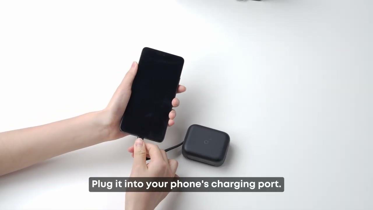 Watch How to charge a phone with the charging case P41i (without Type-C to Lightning adapter)