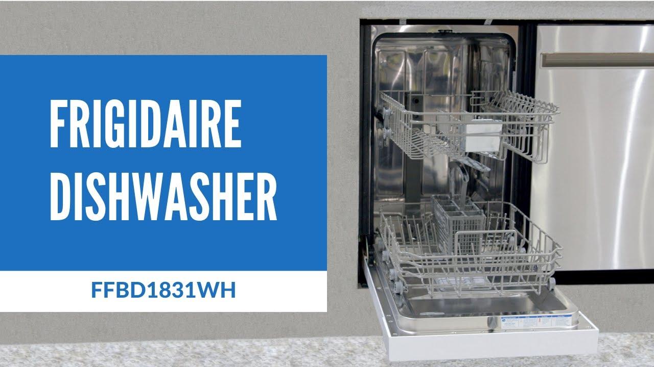 Watch Frigidaire Dishwasher FFBD1831WH