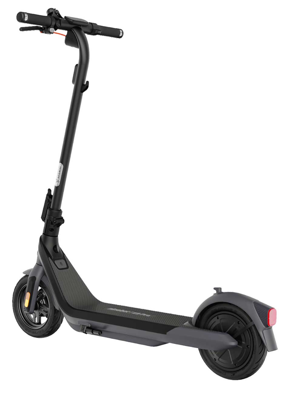 Rear Angled view of Electric Scooter