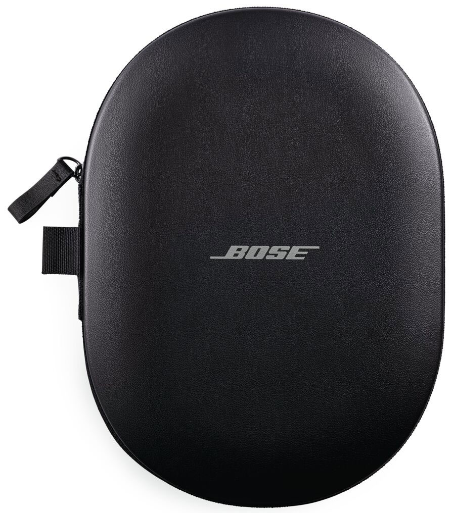 Front view of the headphone carry case