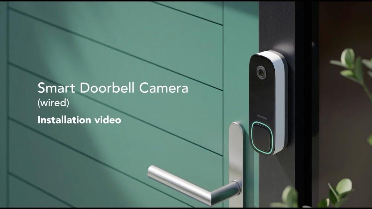 Watch Installing your ecobee Smart Doorbell Camera (wired).