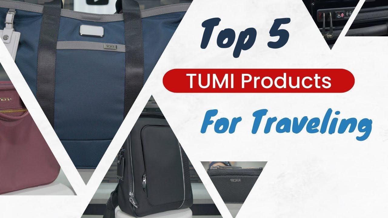 Watch Top 5 Tumi Products for Traveling