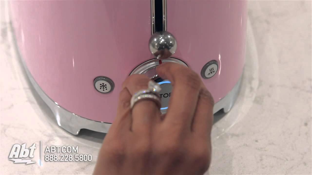 Watch Smeg 50s Retro Style Aesthetic 2 Slice Toaster TSF01- Overview