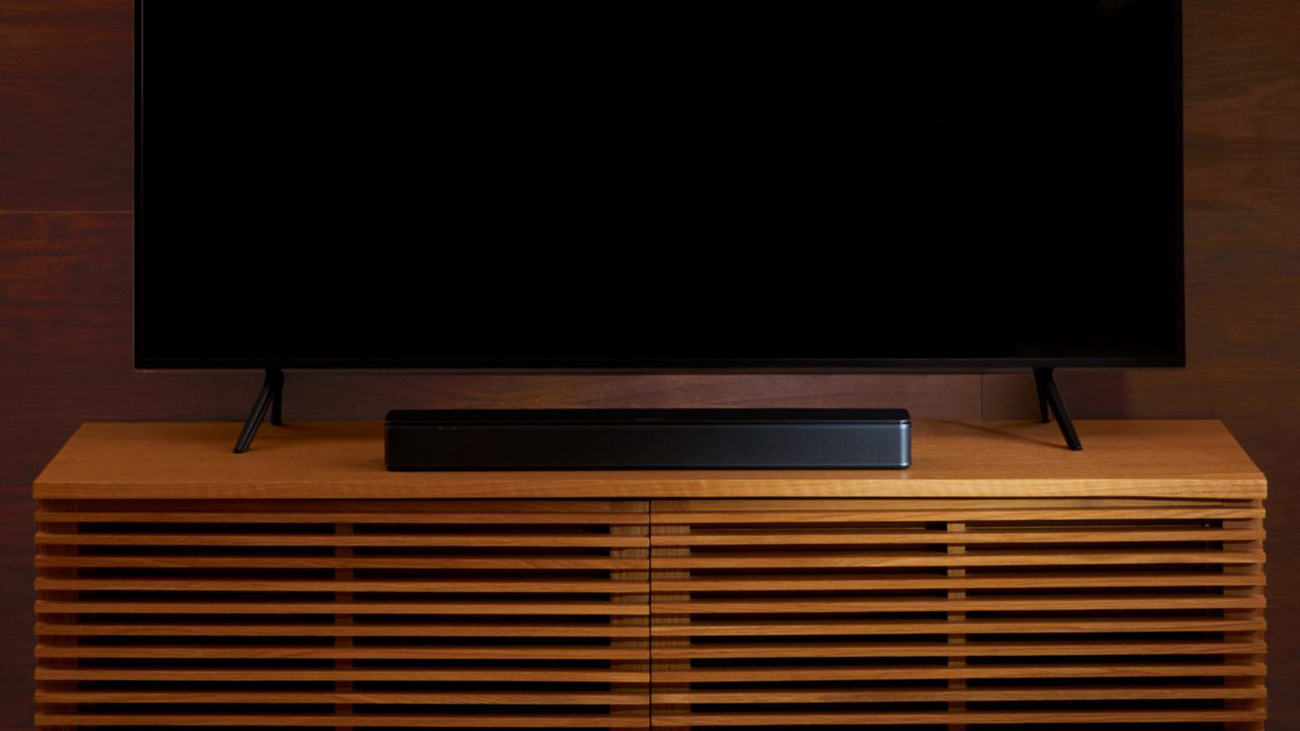 Image of Soundbar Installed Under TV 2