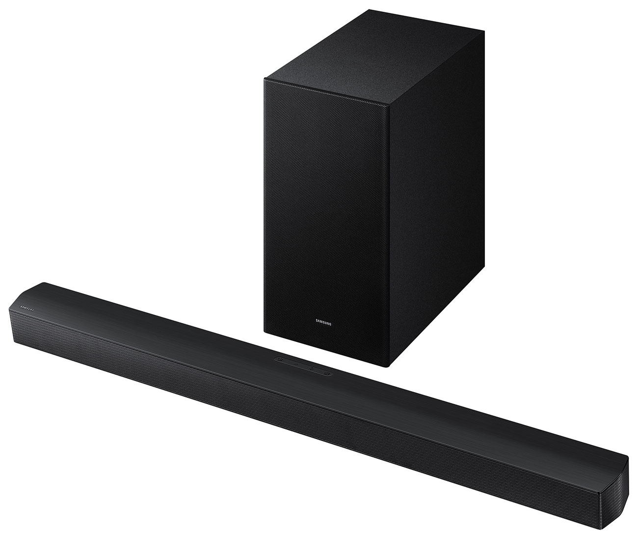 Front Angled view of B-Series Soundbar 3.1 Channel DTS Virtual:X with Subwoofer