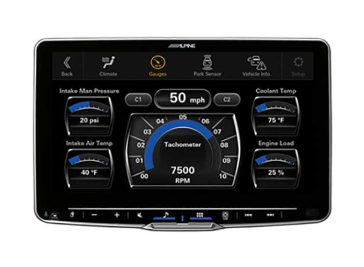 Alpine Halo9 9" Digital Multimedia Receiver w/ Hi-Res Audio Playback - ILX-F509