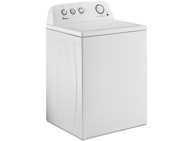 Amana White Large Capacity Top Load Washer With High-Efficiency Agitator - NTW4519JW