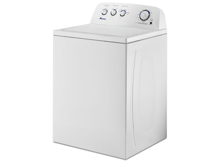 Amana White Large Capacity Top Load Washer With High-Efficiency Agitator - NTW4519JW