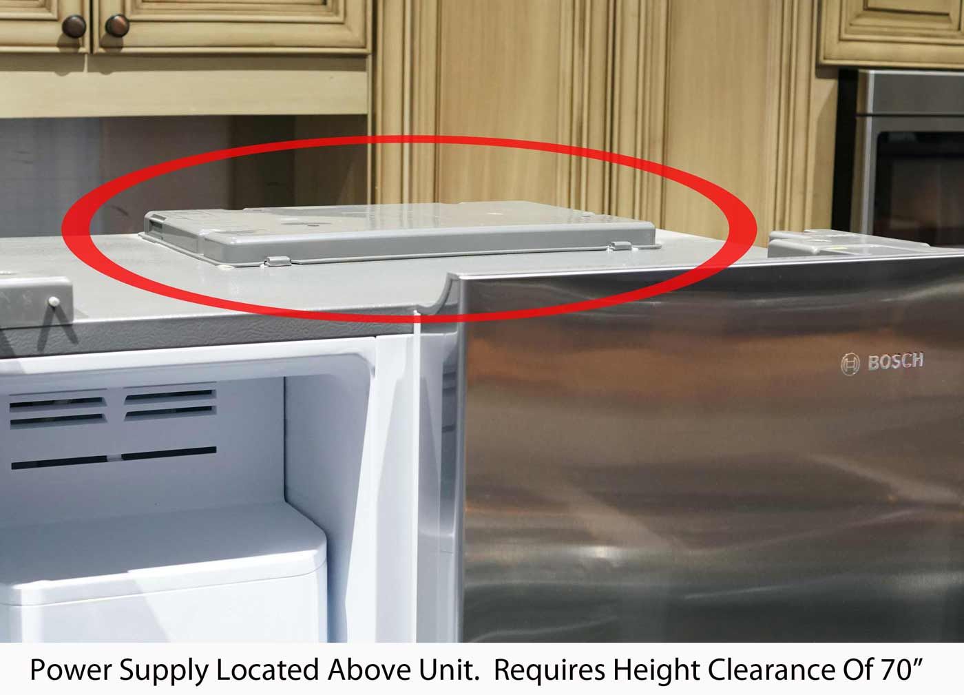 Bosch Stainless Counter Depth Refrigerator B20cs30sns