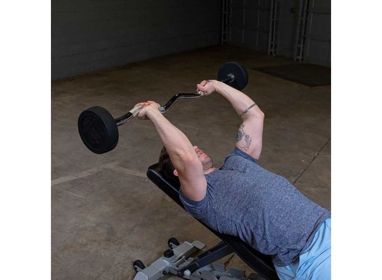 100 Lbs Dumbbell Bench Equivalent Barbell Body-Solid 50 Lb Fixed