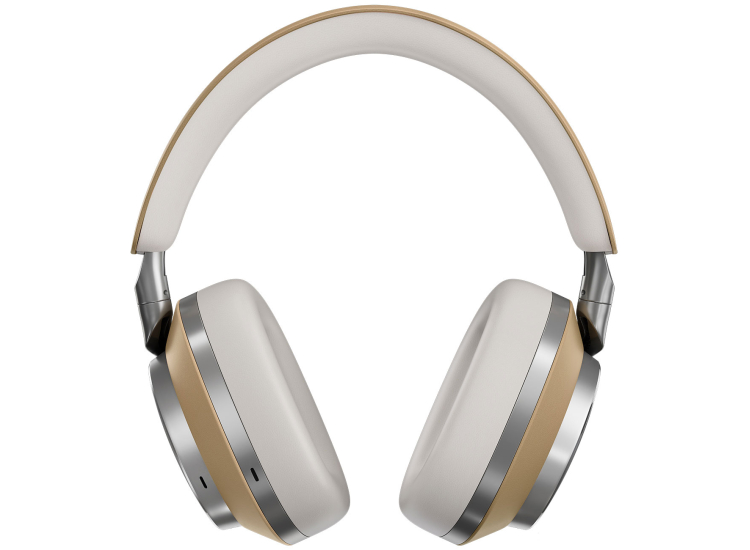 Bowers & Wilkins PX8 Tan & Grey Leather Over-Ear Noise Canceling Wireless Headphones - FP42978