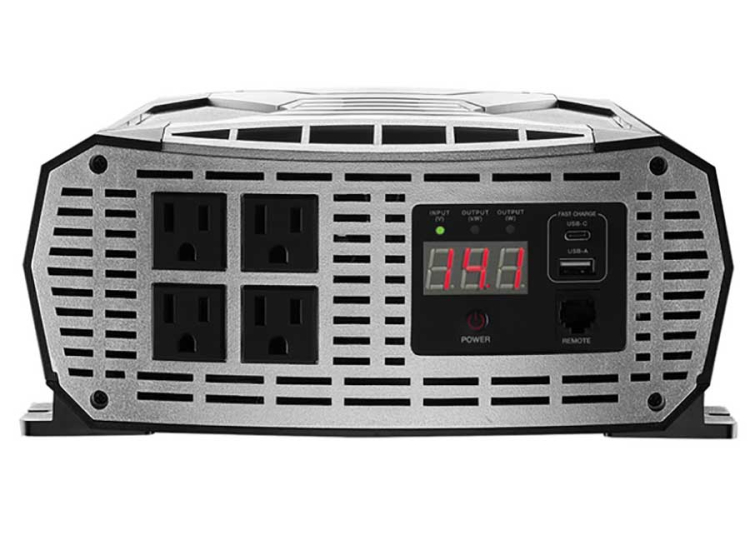 Cobra PRO 3000W Power Inverter - Certified Refurbished, 3000W Continuous, 6000W Peak