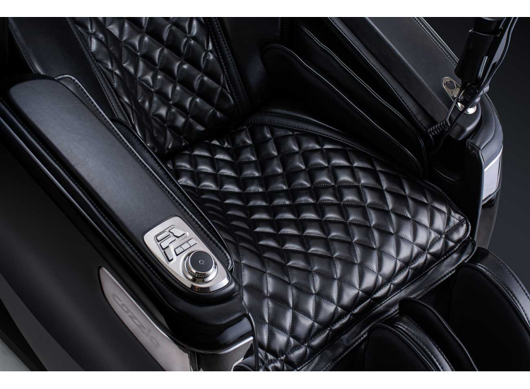 Cozzia Qi XE Pro Massage Chair In Black/Pearl Finish - CZ-716-2929