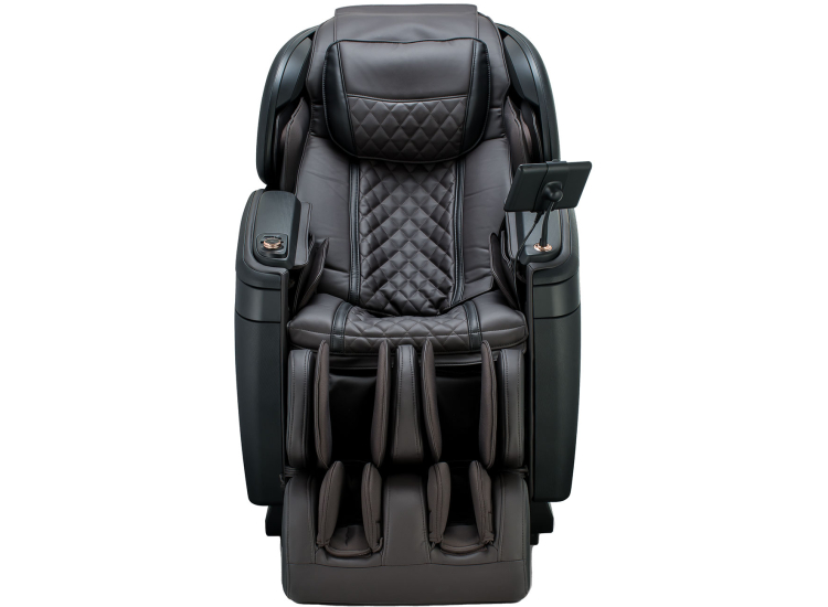Cozzia Qi SE Massage Chair In Espresso/Pearl Black Finish - CZ-711-8929