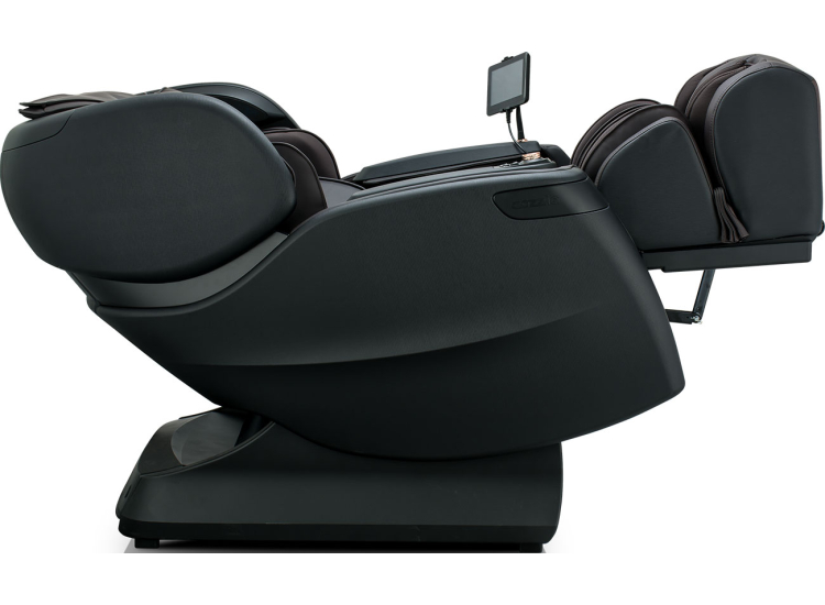 Cozzia Qi SE Massage Chair In Espresso/Pearl Black Finish - CZ-711-8929