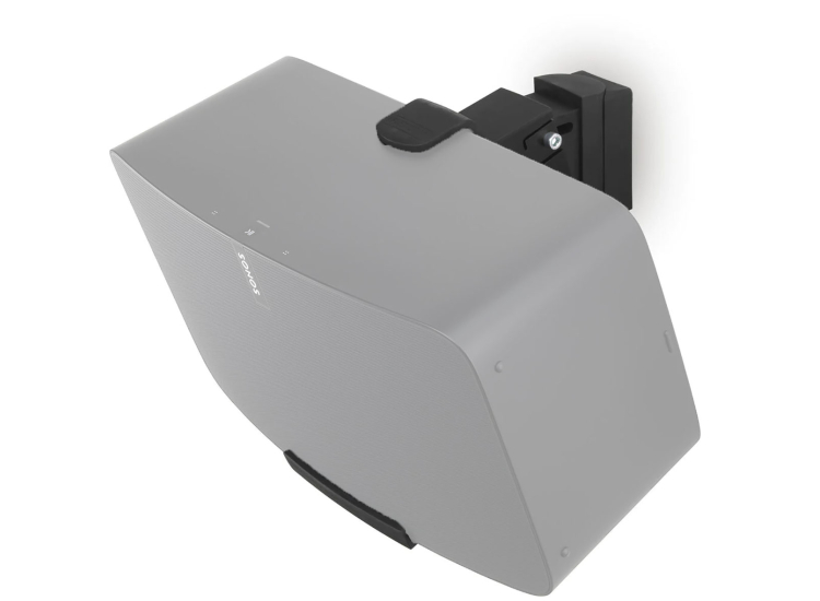 Flexson Black Wall Mount For SONOS FIVE Or PLAY:5 (Each) - FLXS5WM1021