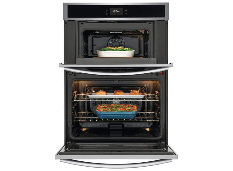 Frigidaire Gallery 30" Stainless Steel Microwave Combination Wall Oven - GCWM3067AF
