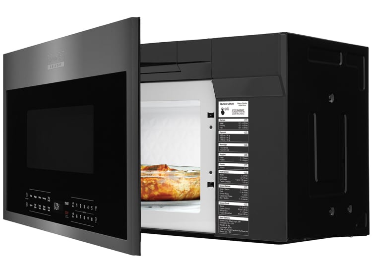 Frigidaire Gallery 1.9 Cu. Ft. Smudge-Proof Black Stainless Steel Over-The-Range Microwave With Sensor Cook - GMOS1964AD