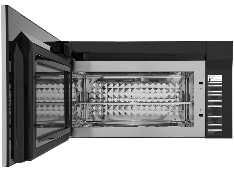 Frigidaire Gallery 1.9 Cu. Ft. Smudge-Proof Stainless Steel Over-The-Range Microwave With Air Fry - GMOS1968AF
