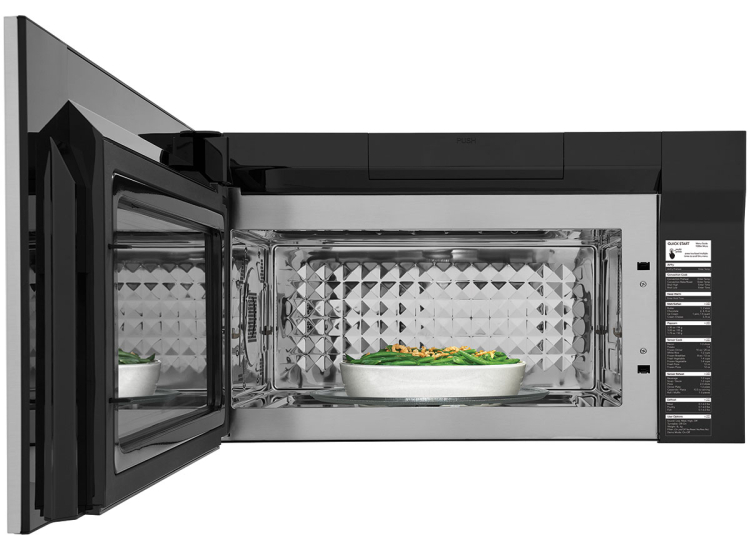 Frigidaire Gallery 1.9 Cu. Ft. Smudge-Proof Stainless Steel Over-The-Range Microwave With Air Fry - GMOS1968AF