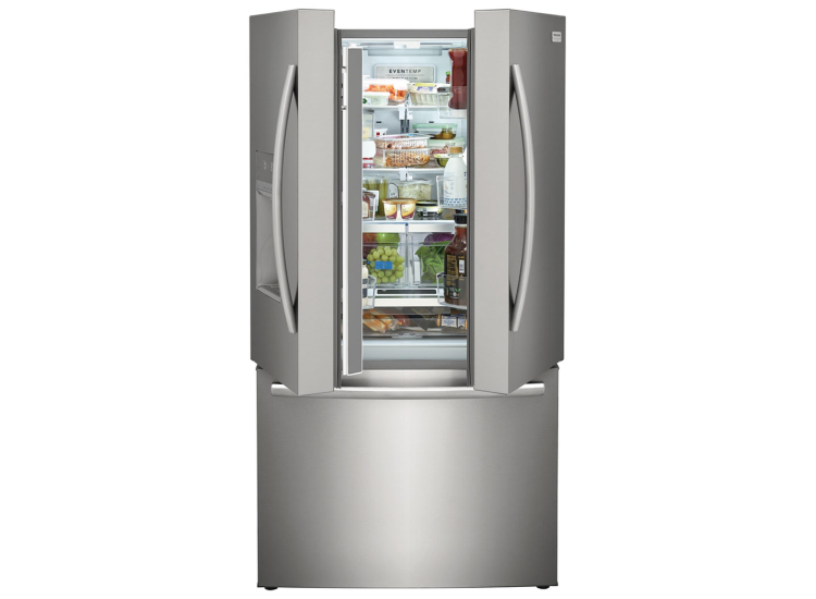 Frigidaire Gallery 28 Cu. Ft. Standard-Depth French Door Refrigerator 36-Inch Wide in Smudge-Proof Stainless Steel - GRFS2853AF