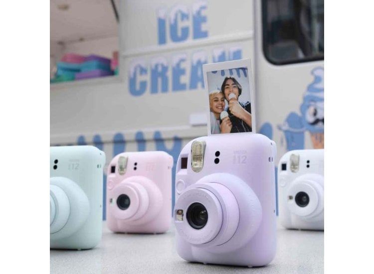 Pastel Pink Polaroid Camera Colors Fujifilm Instax Mini 12 Instant
