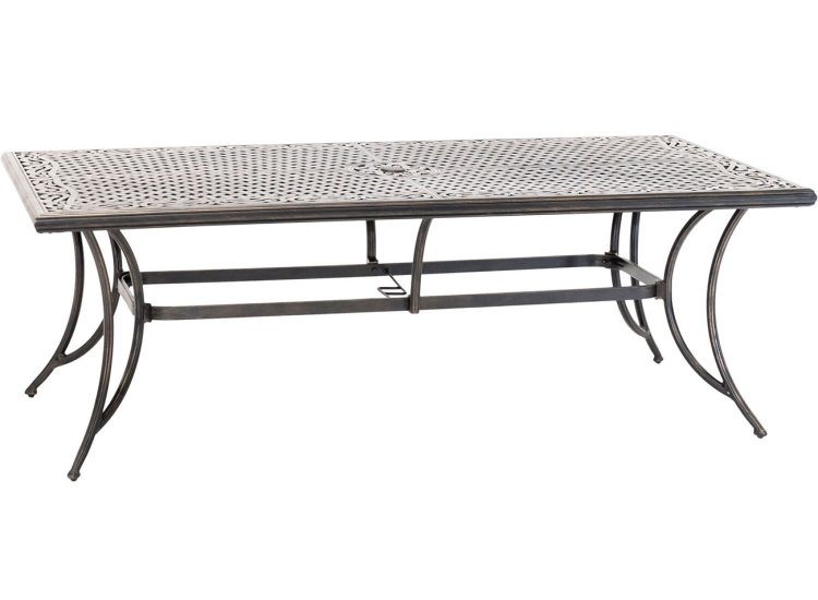 Hanover Fontana 9-Piece Tan Outdoor Dining Set FNTDN9PCC