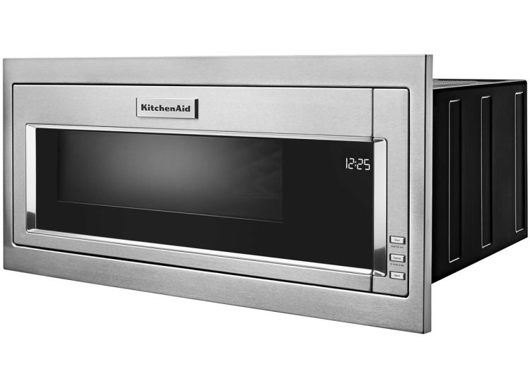 KitchenAid 1.1 Cu. Ft. Stainless Steel Built-In Microwave With Slim Trim Kit - KMBT5011KS