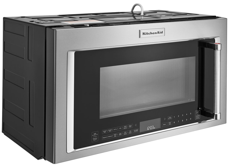 KitchenAid 1.9 Cu. Ft. Stainless Steel Over-The-Range Convection Microwave With Air Fry Mode - KMHC319LSS