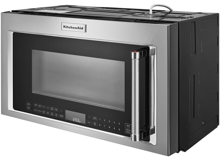 KitchenAid 1.9 Cu. Ft. Stainless Steel Over-The-Range Convection Microwave With Air Fry Mode - KMHC319LSS
