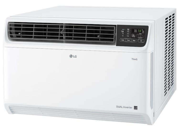 LG 18,000 BTU White DUAL Inverter Smart Wi-Fi Enabled Window Air Conditioner - LW1822IVSM