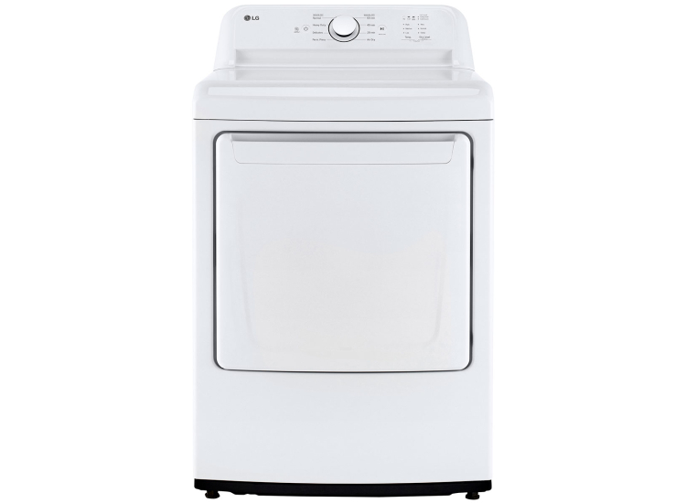 LG Gas Dryer 7.3 Cu. Ft. With Sensor Dry in White - DLG6101W