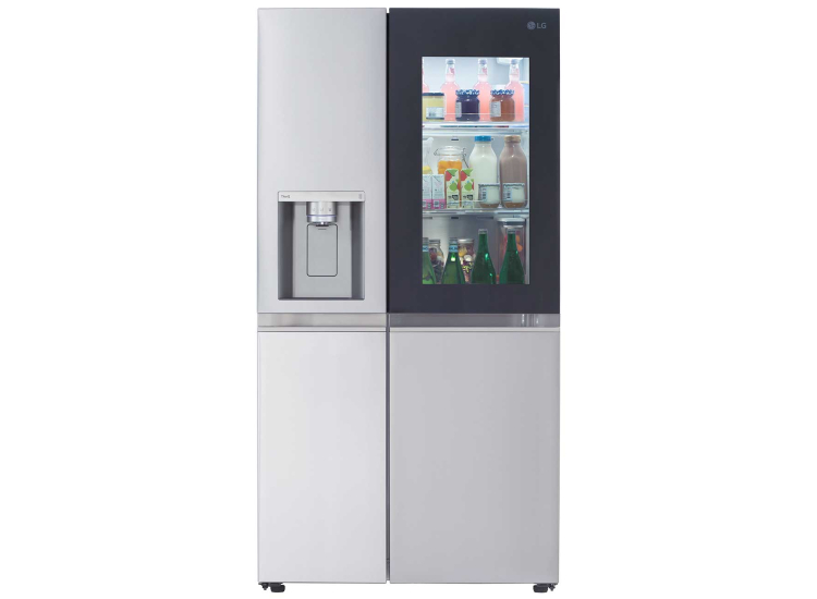 LG 27 Cu. Ft. Side By Side Refrigerator 36-Inch Wide in PrintProof Stainless Steel - LRSOS2706S