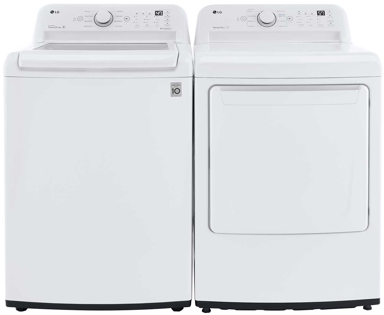 LG 4.5 Cu. Ft. White Top Load Washer WT7000CW | Abt