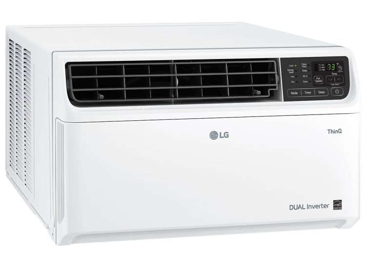 LG 10,000 BTU 115V DUAL Inverter Smart Wi-Fi Enabled Window Air Conditioner - LW1022IVSM