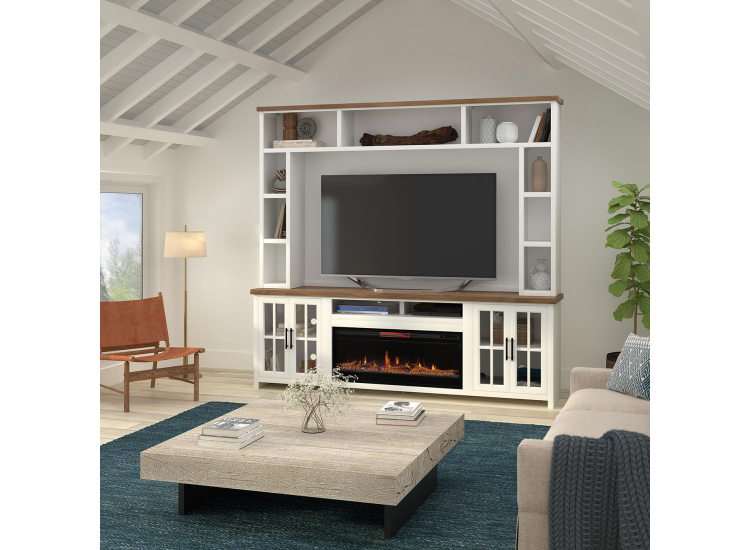 Legends Furniture Hampton Super Fireplace Console - HT5410-BJW