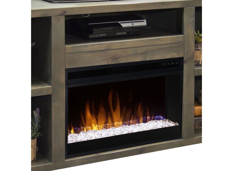 Legends Furniture 63" Joshua Creek Fireplace Console - JC5201-BNW