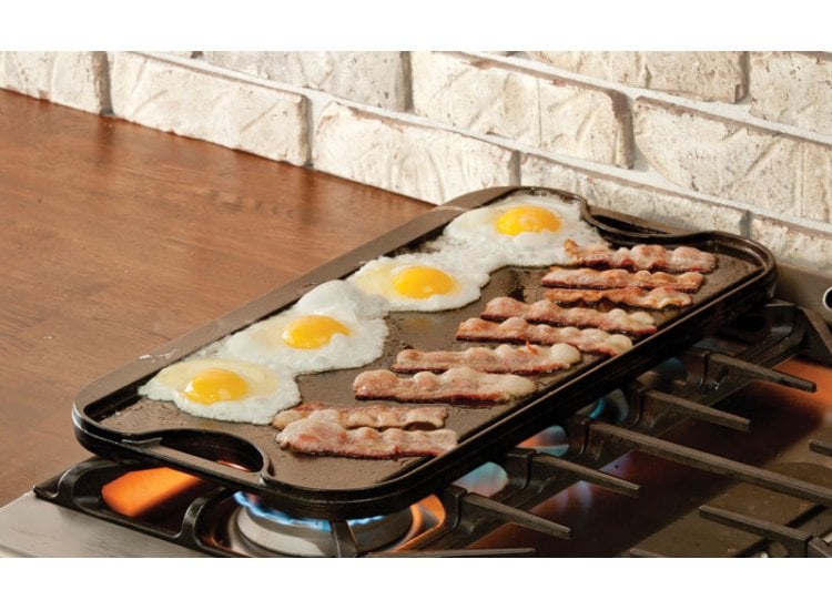 Lodge Cast Iron Reversible Pro Grid Iron Griddle LPGI3