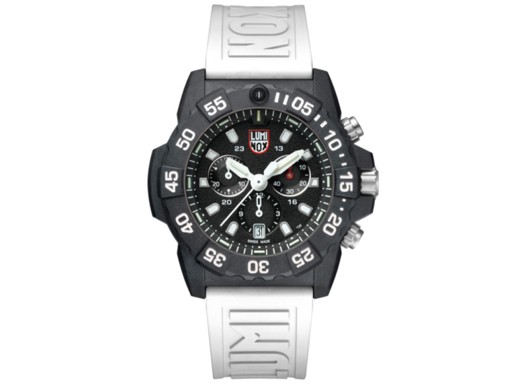 Luminox cinturino 24 mm Gomma, Grigio, Nero Luminox cinturino 24 mm Gomma, Grigio, Nero