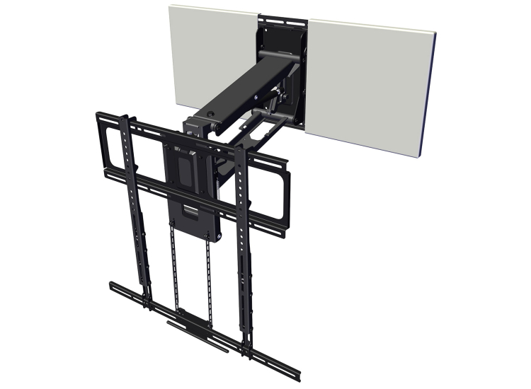 MantelMount Black MM720 Pro Series Pull Down TV Mount - MM720