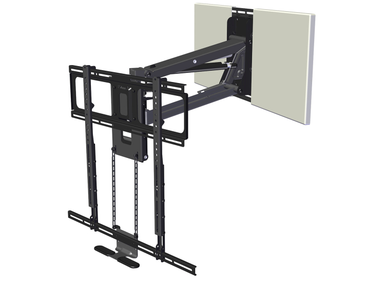 MantelMount Black MM720 Pro Series Pull Down TV Mount - MM720