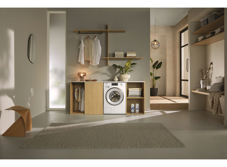 Miele WXF 660 WCS W1 24" Lotus White Front Load Washer - 11614130
