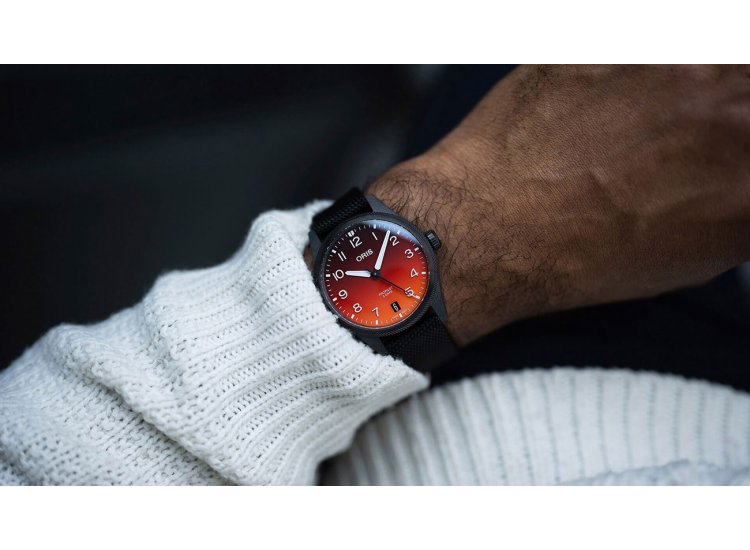 Oris ProPilot Coulson Gradient Dial Watch, 41mm 400 7784 8786-SET