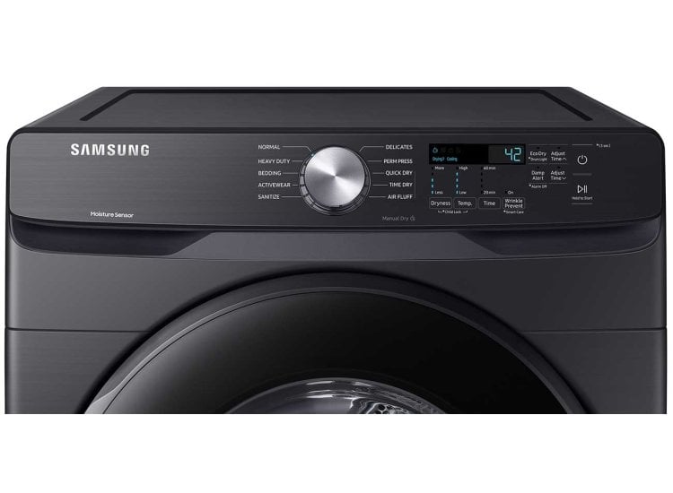 Samsung DVE45T6000V/A3 Electric Dryer Abt1