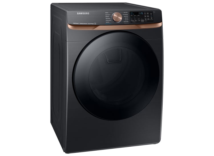 Samsung 7.5 Cu. Ft. Brushed Black Smart Electric Dryer With Steam Sanitize+ & Sensor Dry - DVE50BG8300VA3